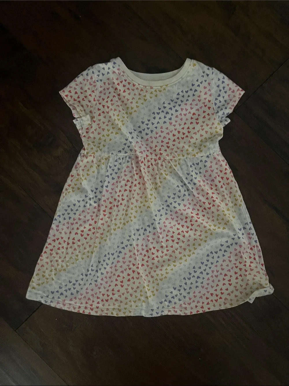 Girls Mixed Dress Lot - Hearts, Florals & Pastel Prints
